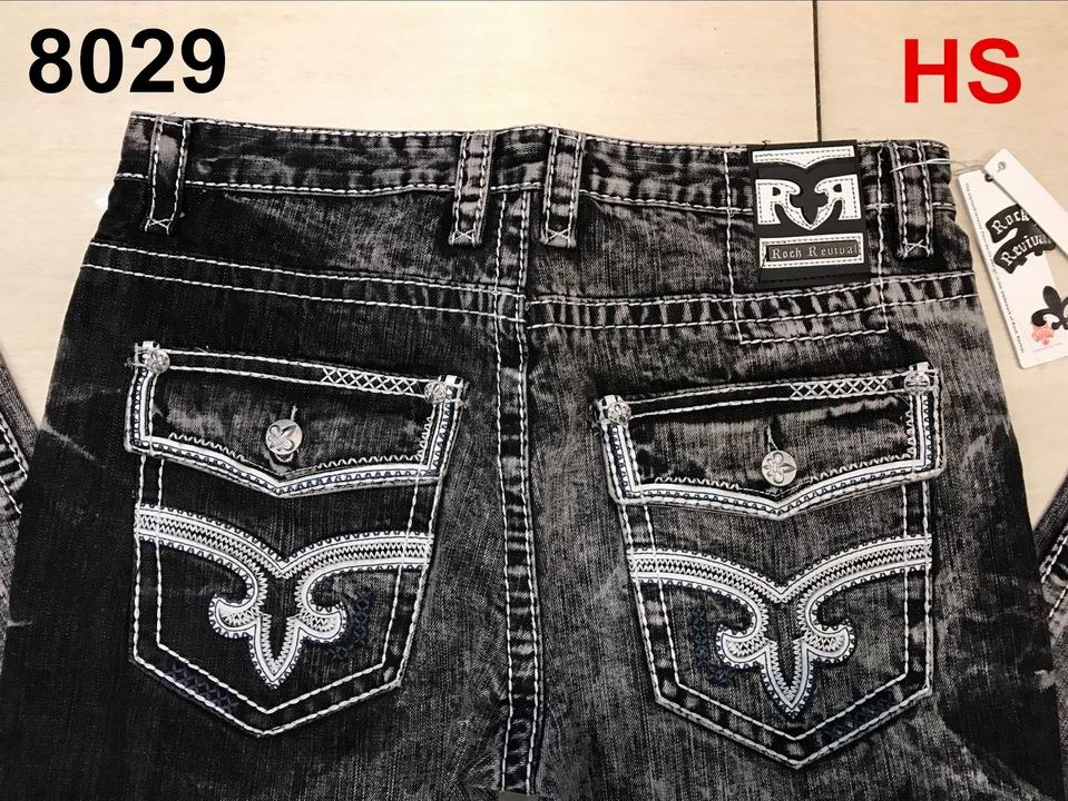 Rock Revival long jeans man 32-42-043